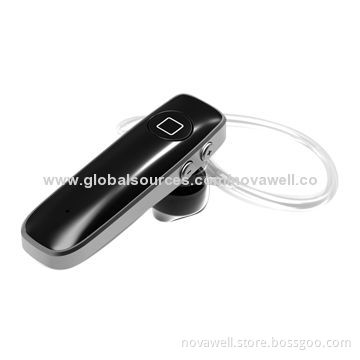 Earhook Bluetooth Headset with 4.0 Version, Support Music, OEM Orders Welcomed